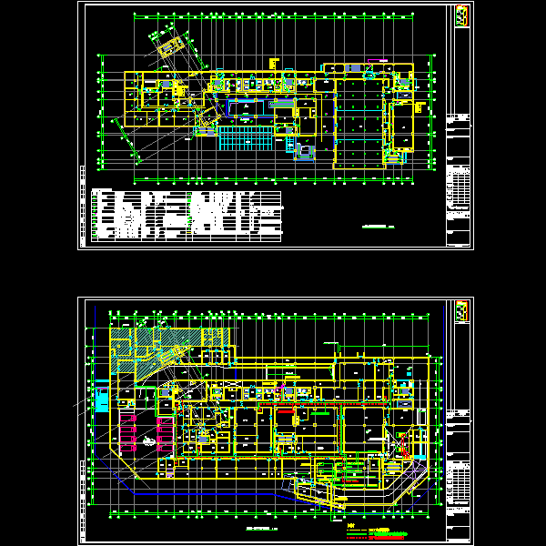 地下一层干线、二层应急照明平面图  初步设计 2014.01.24a版.dwg