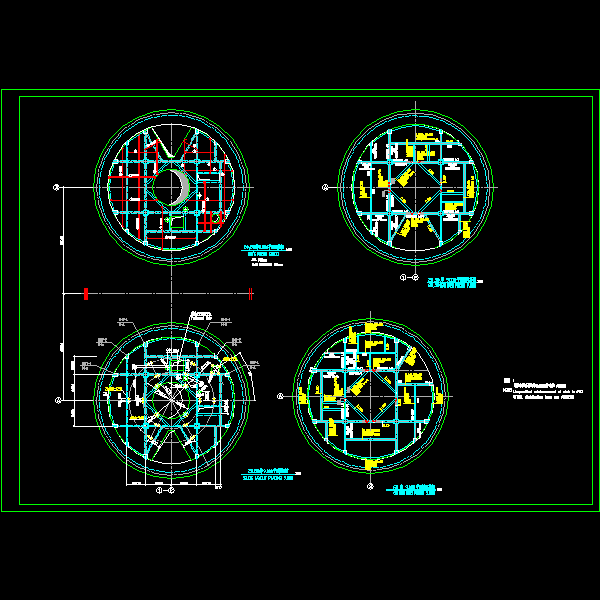 水泥厂水泥库结构施工图 (1).dwg