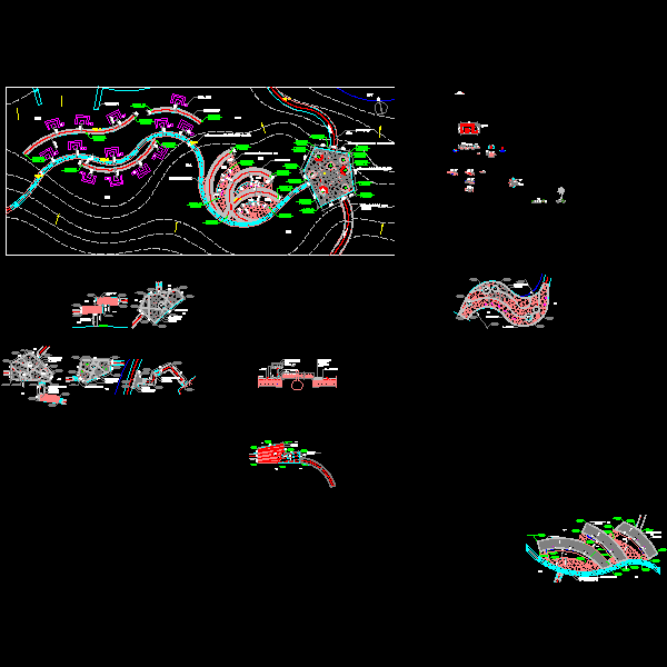 烧烤场施工CAD详图纸(dwg)