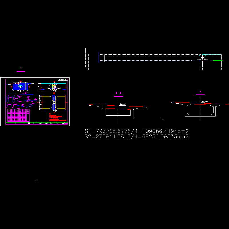 箱梁中隔板钢筋构造(连续).dwg