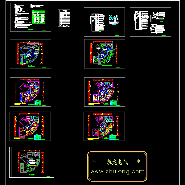 餐厅装修图纸 - 1