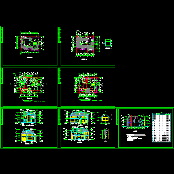 别墅建筑.dwg