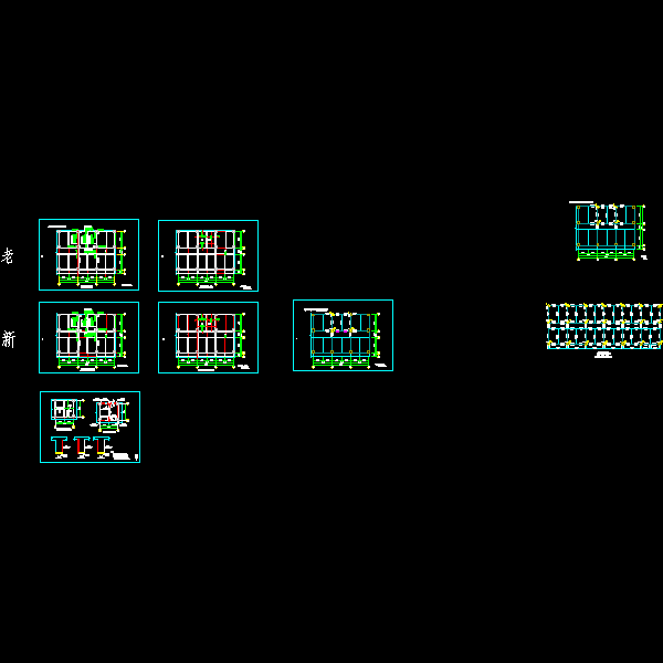 [CAD]梁板加固构造大样