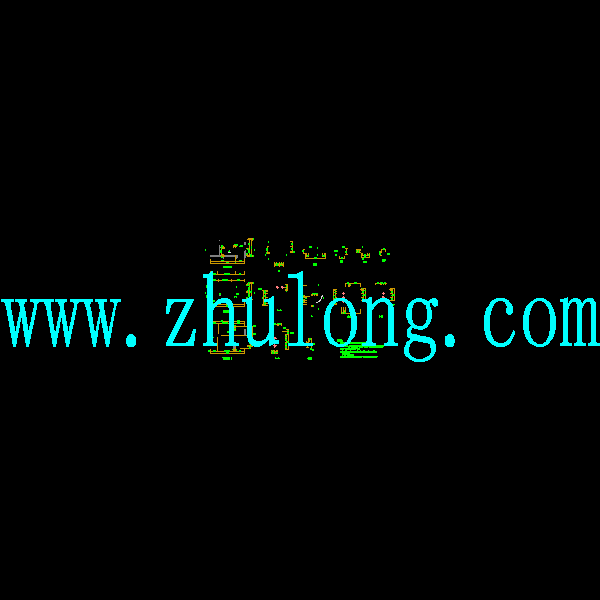 一份两跑钢结构楼梯详细设计CAD图纸(四)