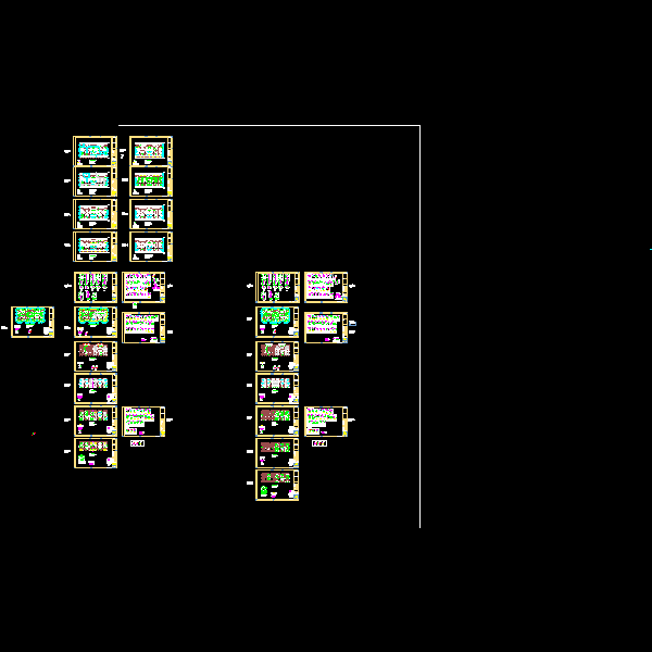 8层剪力墙结构住宅楼结构CAD施工大样图(dwg)(桩基础)