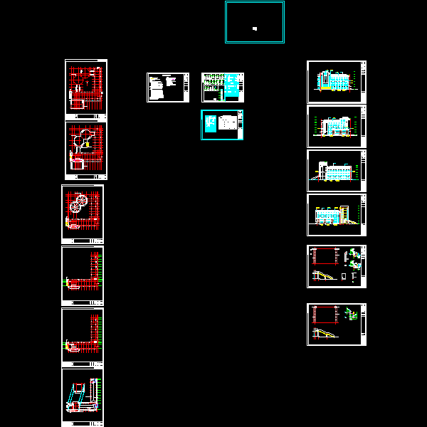 原教学楼改造建筑施工图1201.dwg