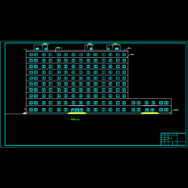 1-18轴立面图.dwg