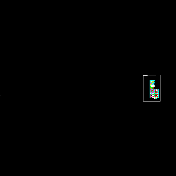 4层框架办公楼结构CAD施工图纸(dwg)