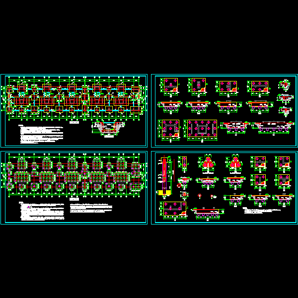 桩基础构造详细设计CAD图纸