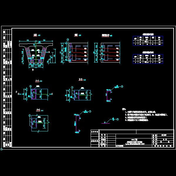 lp=25m 梁端封锚钢筋布置图（正交）.dwg