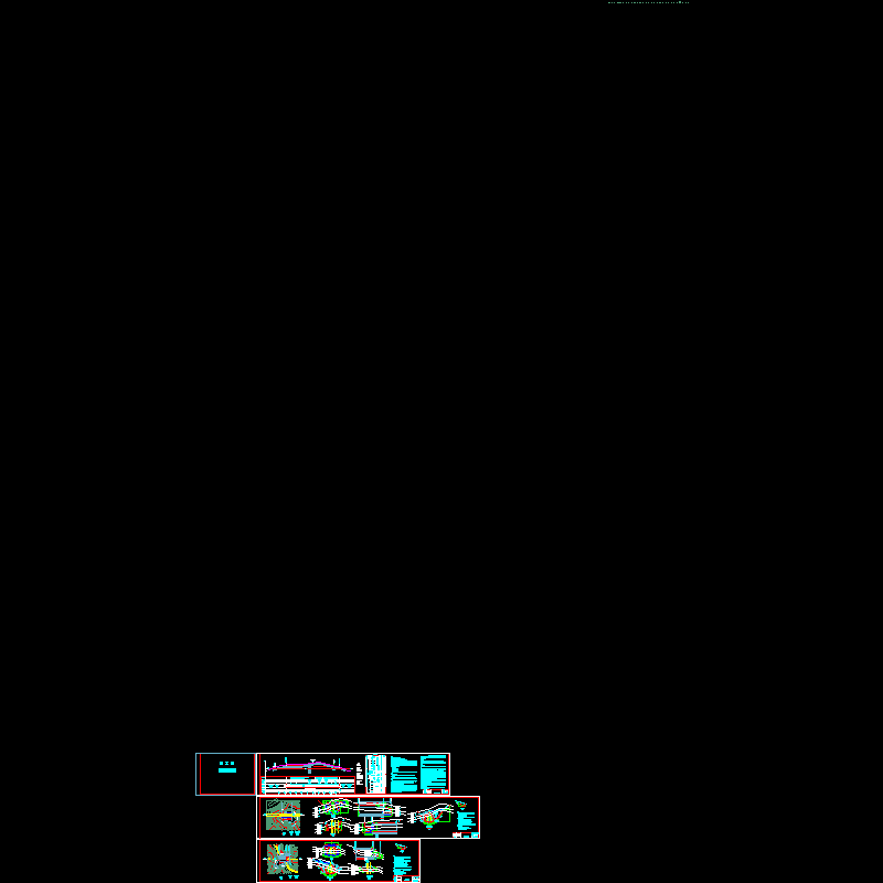 隧道设计CAD图纸(dwg)