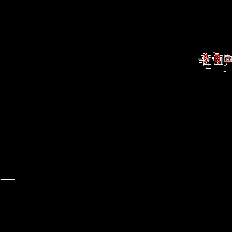 道路工程电控柜基础大样CAD图纸(dwg)