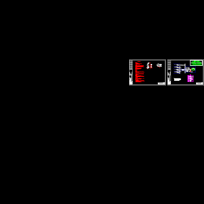 一份商务办公小区CCTV系统CAD图纸(dwg)