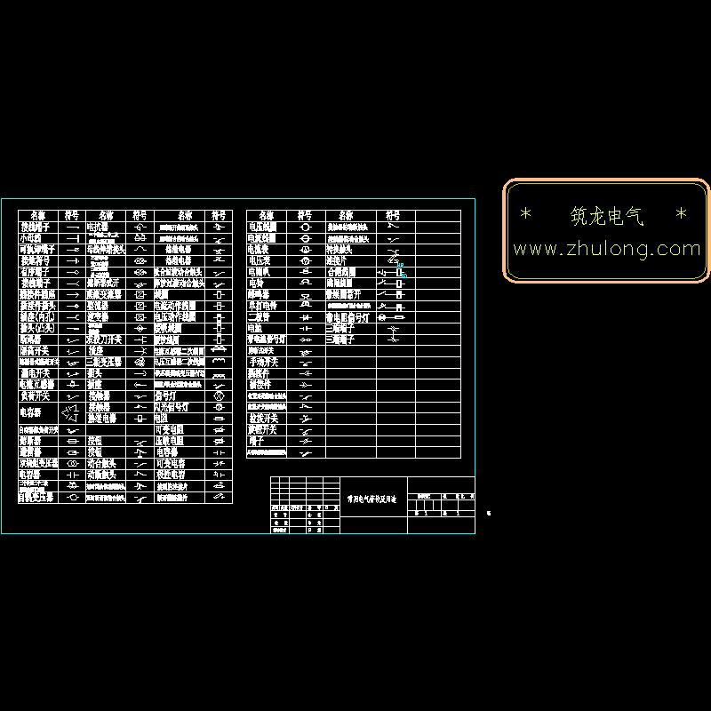 电气图常用符号 - 1