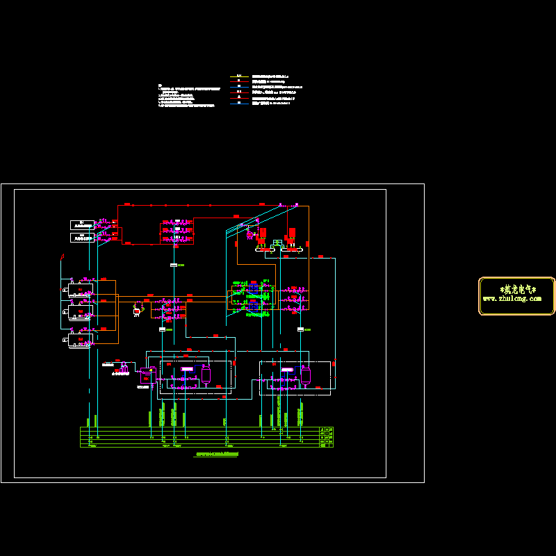 初设-锅炉房制冷机房设备监控原理图.dwg
