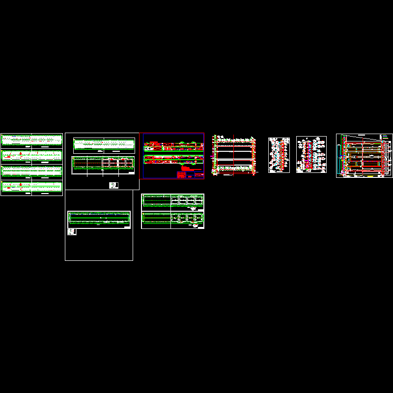 一份工厂室外排水工程CAD施工图纸(dwg)