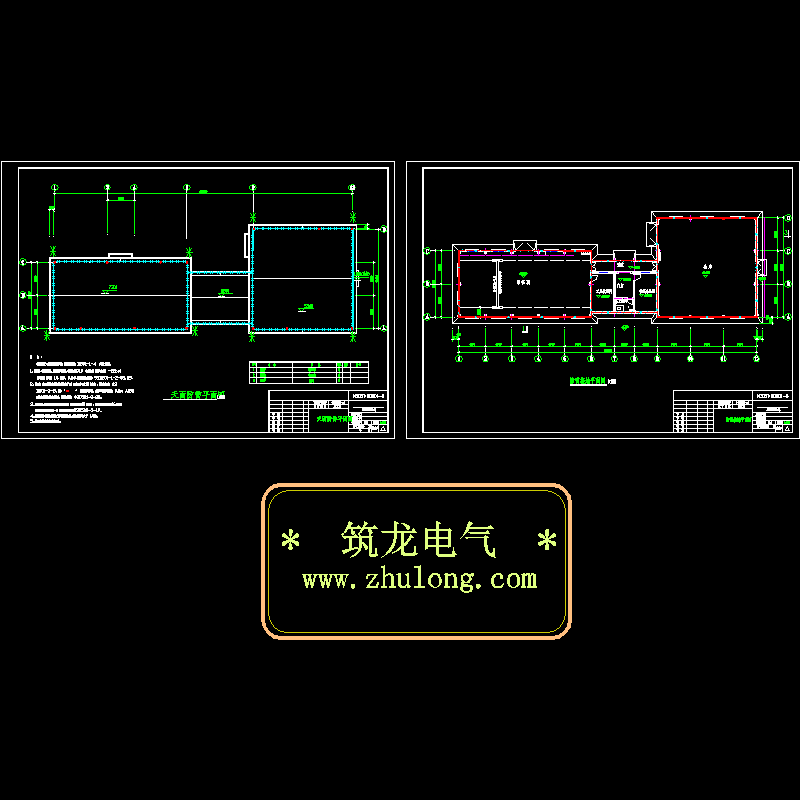 一份工厂机修间及仓库防雷接地大样CAD图纸(dwg)