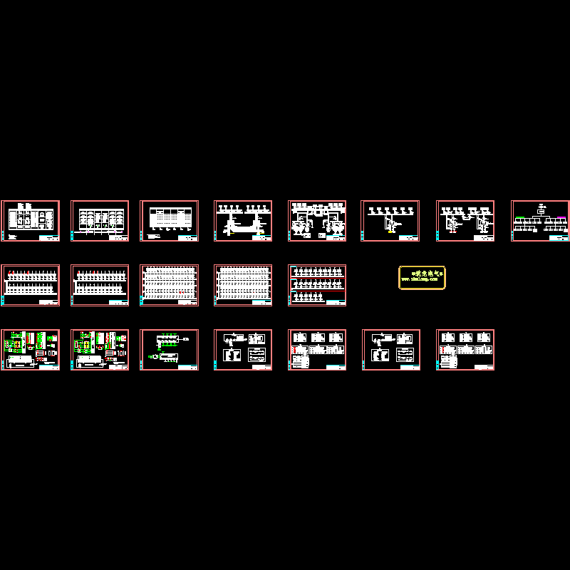 220kv变电站交直流一体化系统原理图.dwg