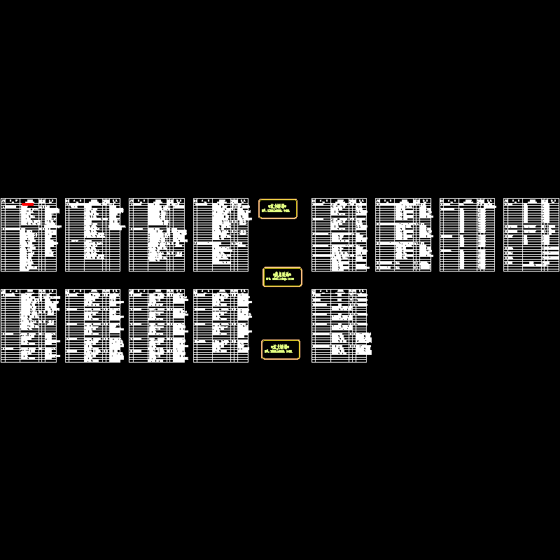 机房材料表.dwg