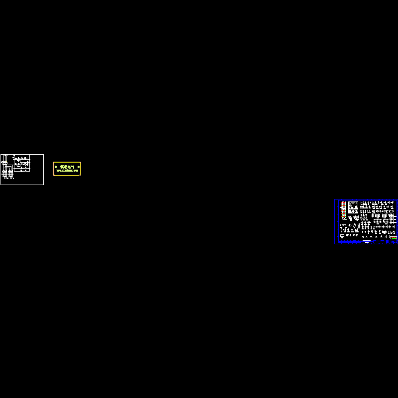 水泵控制原理CAD图纸(dwg)