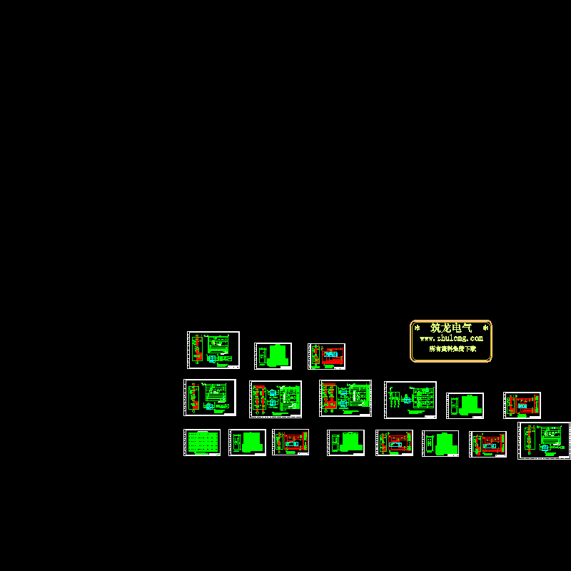 ABB软启动器原理CAD图纸(dwg)