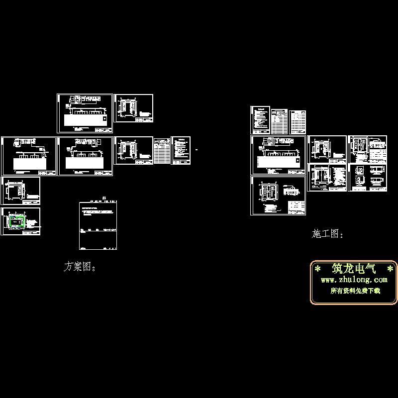 一份医药仓库配电室电气CAD图纸(dwg)