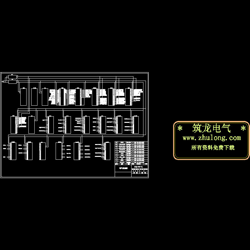 FDQ-IVK-YL电气原理CAD图纸(dwg)