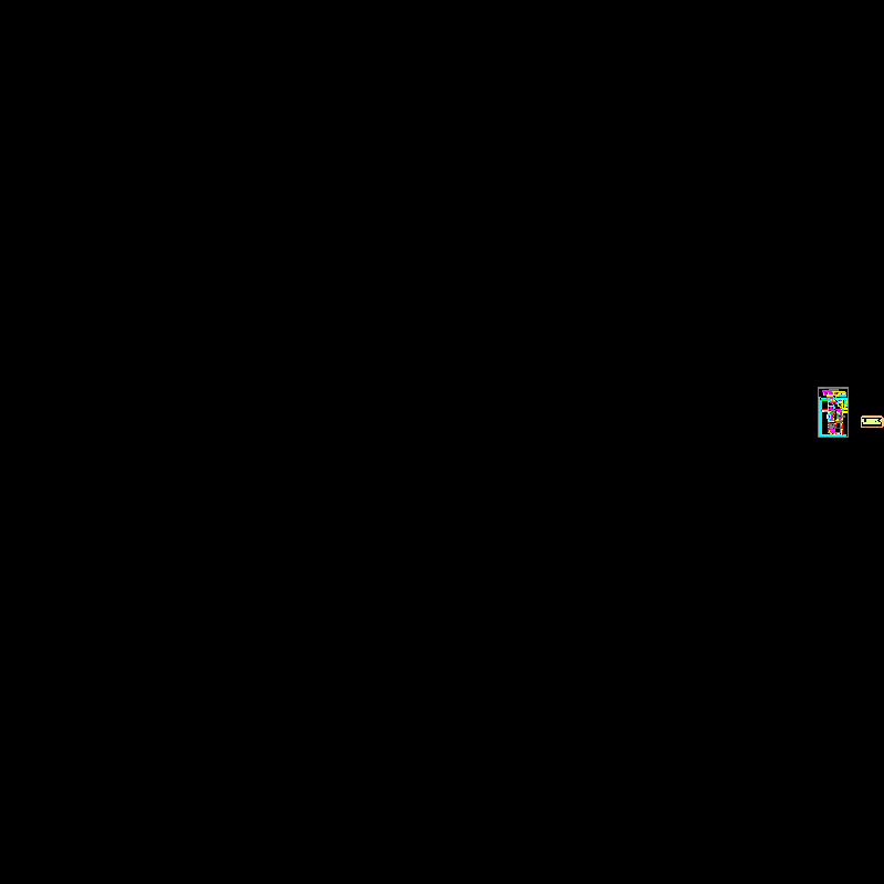 一份大楼操作间电气平面布置CAD图纸(dwg)