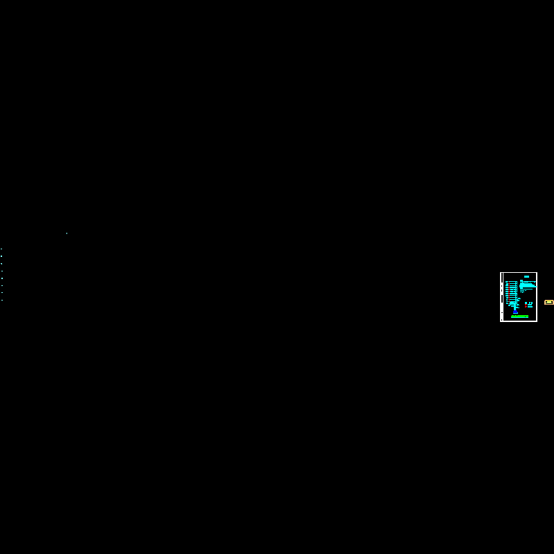 影院电视监控系统CAD图纸(dwg)