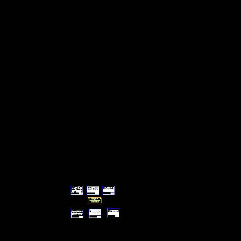 水库泵站电气主接线CAD图纸(dwg)