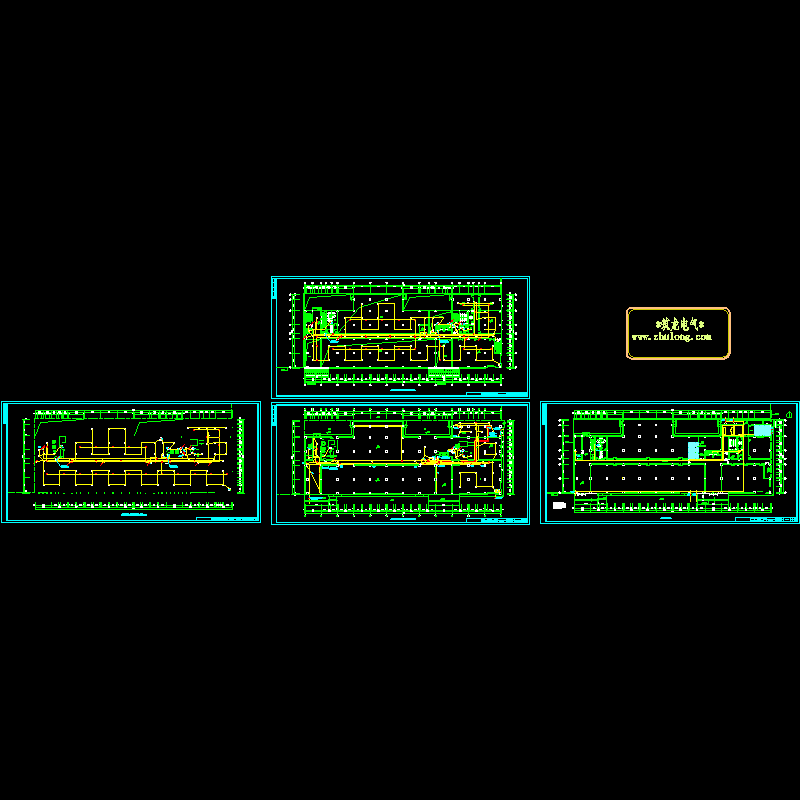 国内一份厂房消防布置CAD图纸(dwg)