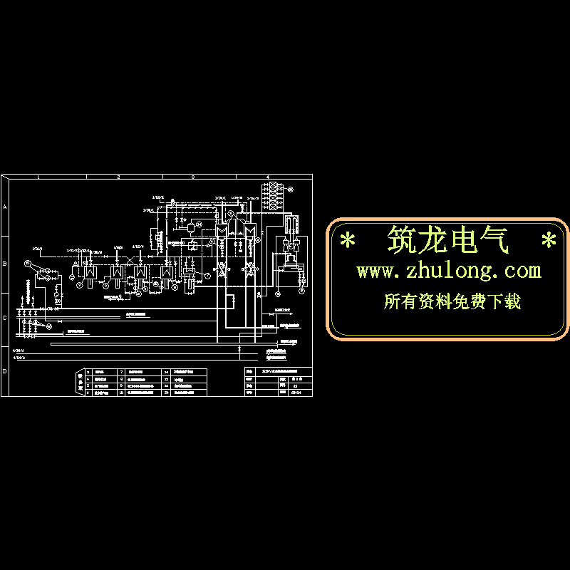 125MW火电机组热力系统CAD图纸(凝结水泵)(dwg)