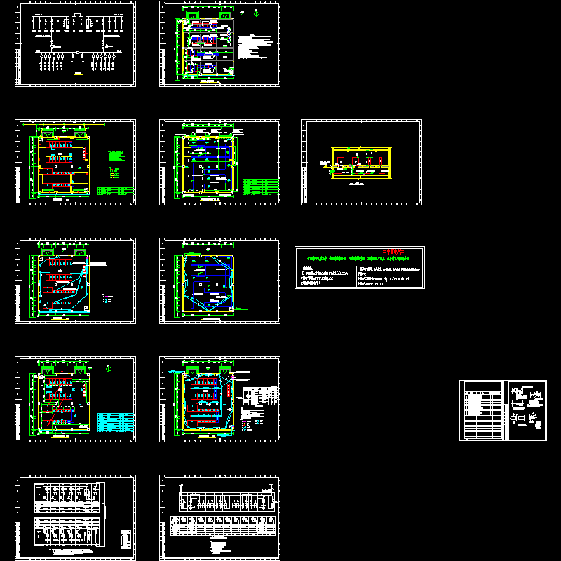 一份10KV电业站CAD图纸(dwg)