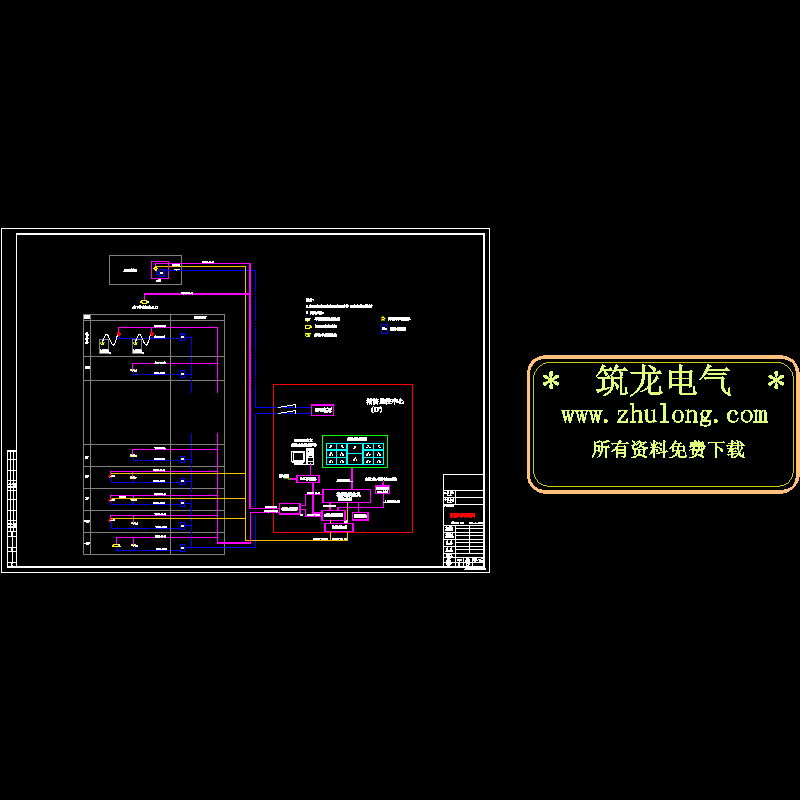 视频监控系统图.dwg