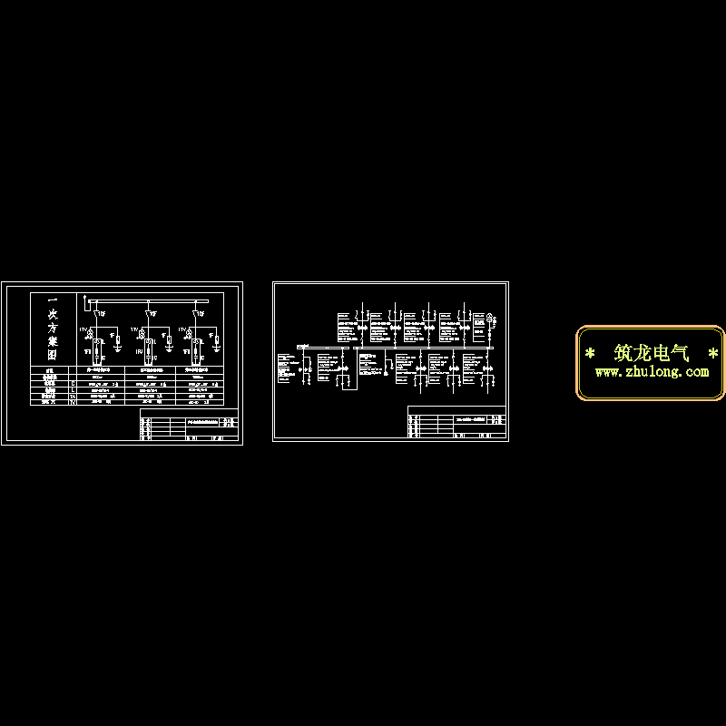 户外电容补偿装置系统CAD图纸(dwg)