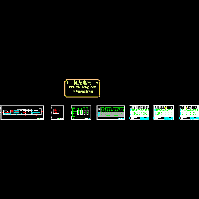 一份10KV变电所系统CAD图纸(dwg)