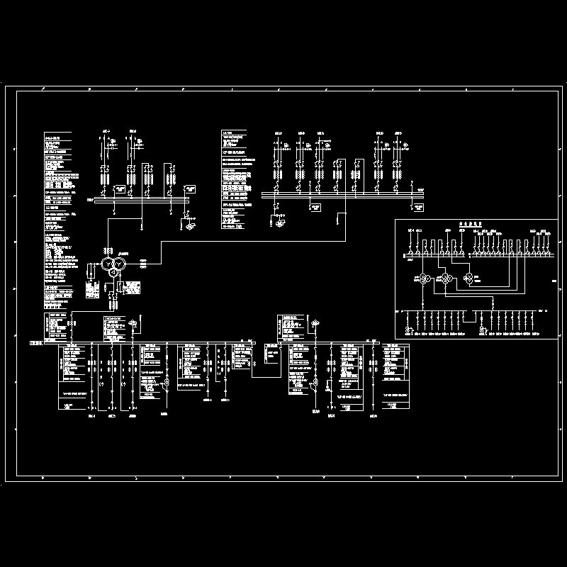 220kV变电所通用CAD图纸(dwg)