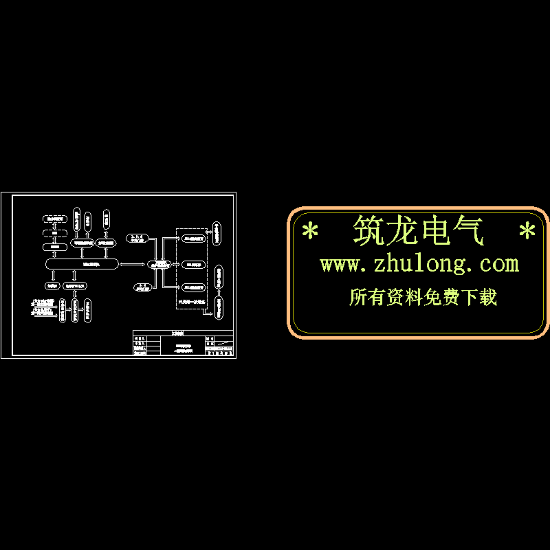 二次系统构成框图.dwg