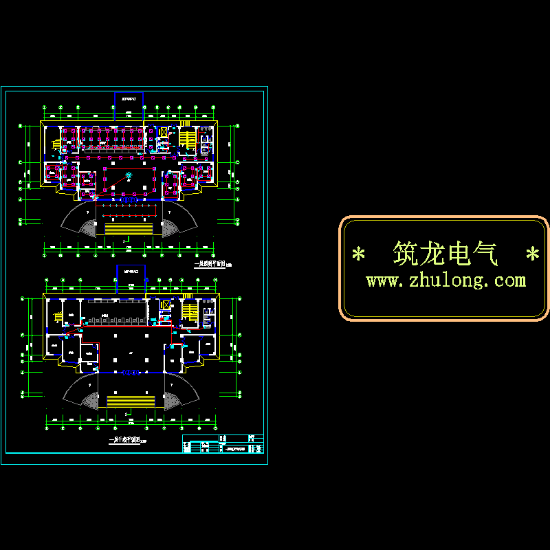 一份厂房配电CAD图纸(dwg)