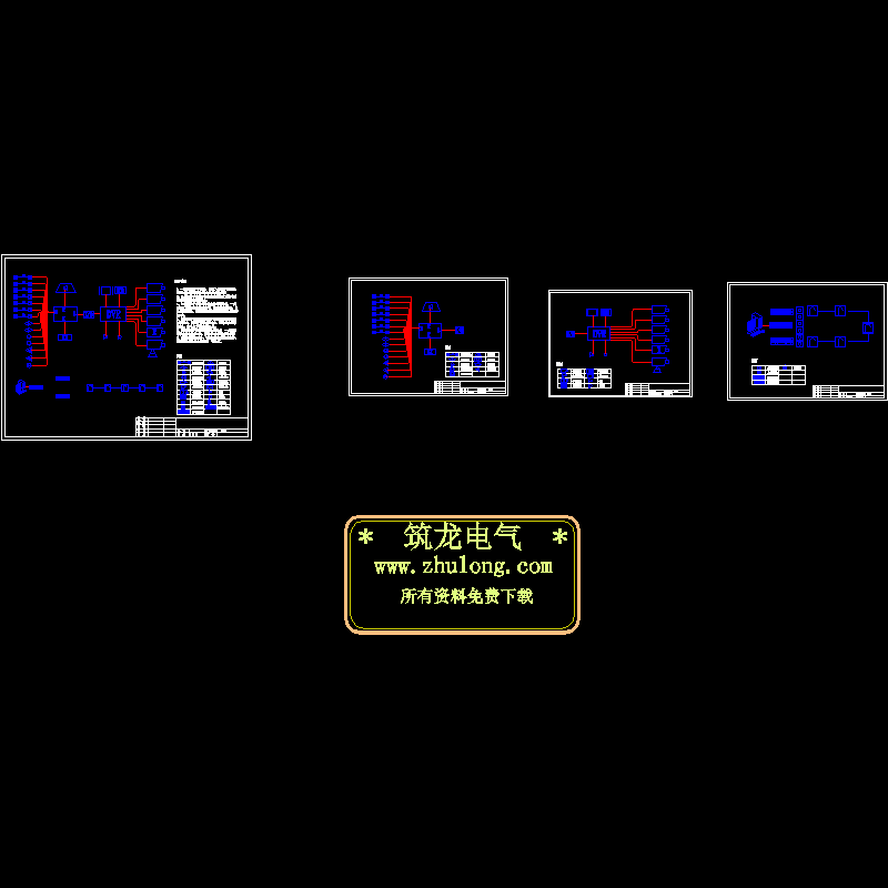 安防系统CAD图纸(dwg)