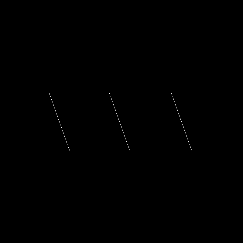 三极刀开关立式.dwg