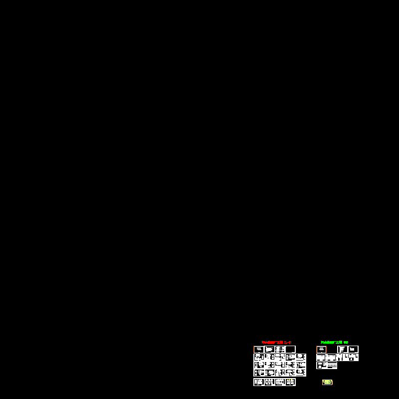 一份污水处理厂配电柜CAD详图纸(dwg)