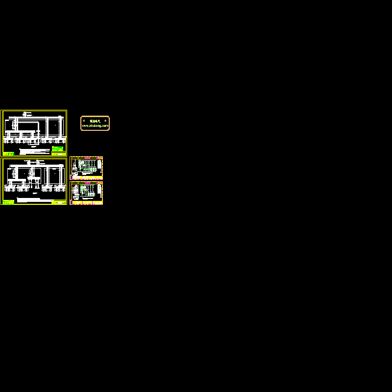 智能照明系统控制原理图.dwg