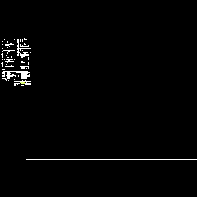 烘干塔自动控制原理CAD图纸(dwg)