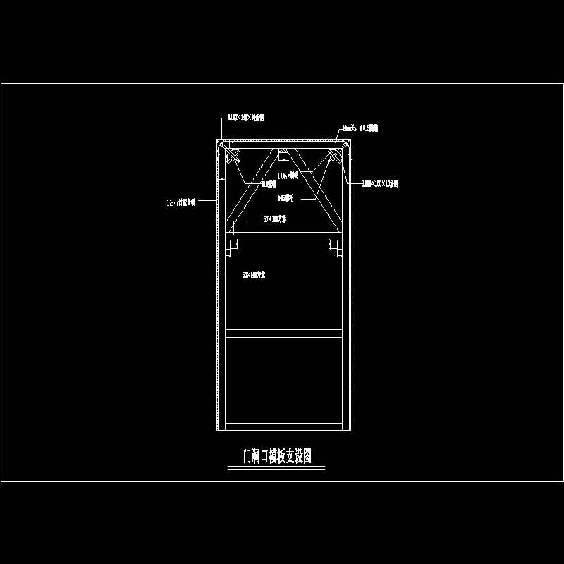 模板节点详图 - 1