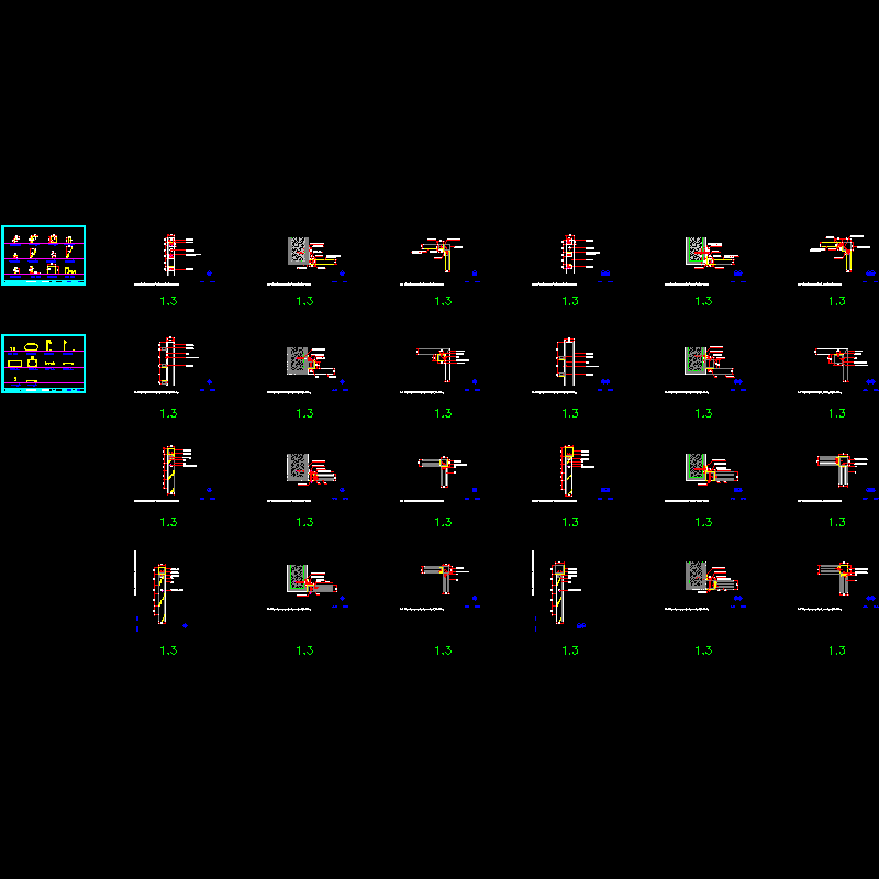 空调百叶节点图.dwg