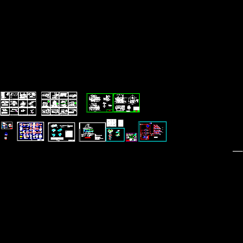 暖通空调大样CAD图纸(dwg)