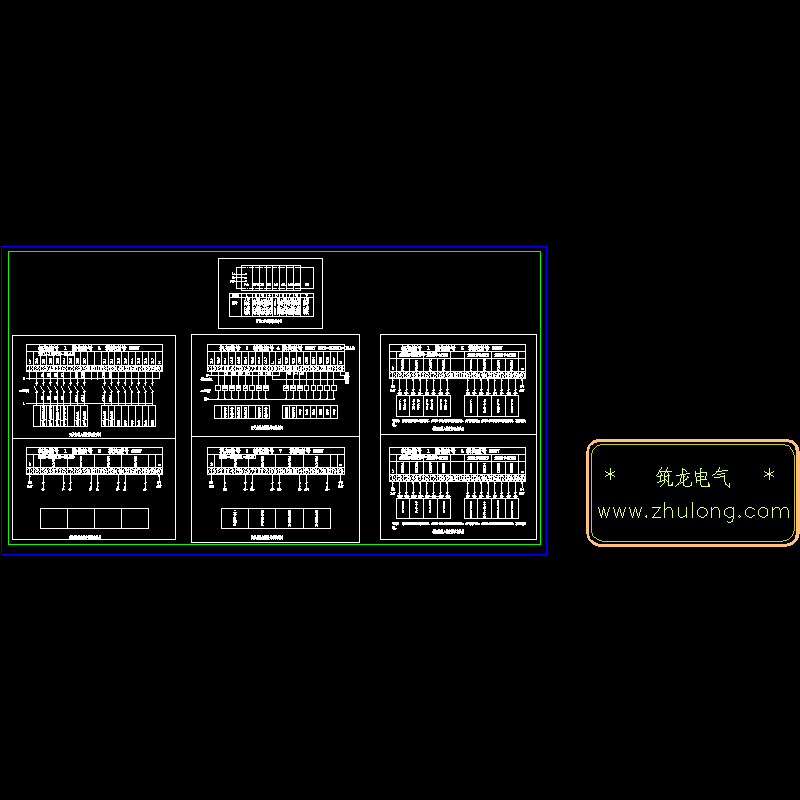 模块几种输入方式接线CAD图纸(dwg)