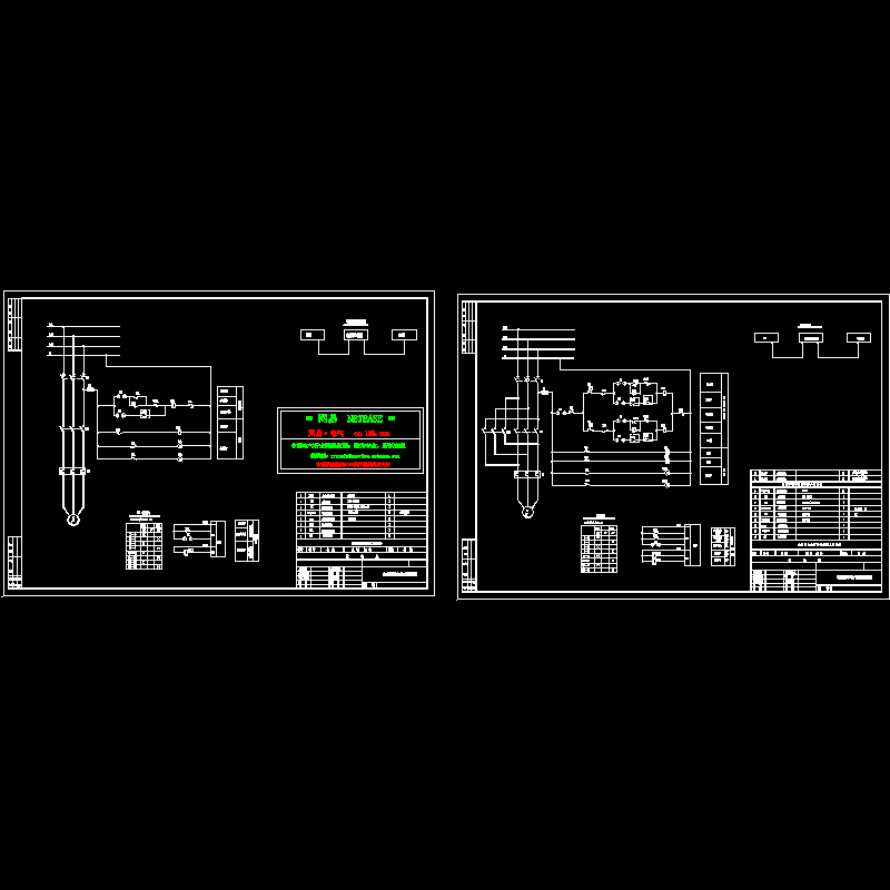 电动阀及电机手自动控制图.dwg