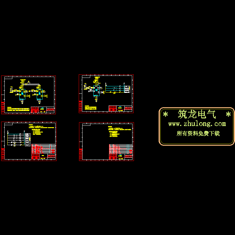 变频器原理CAD图纸(dwg)